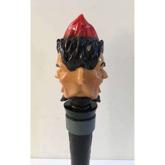 Heretic Beer Bar Breweriana Heretic Evil Twin Tap Handle Rare 12" Two Sided Head - Picture 11 of 12